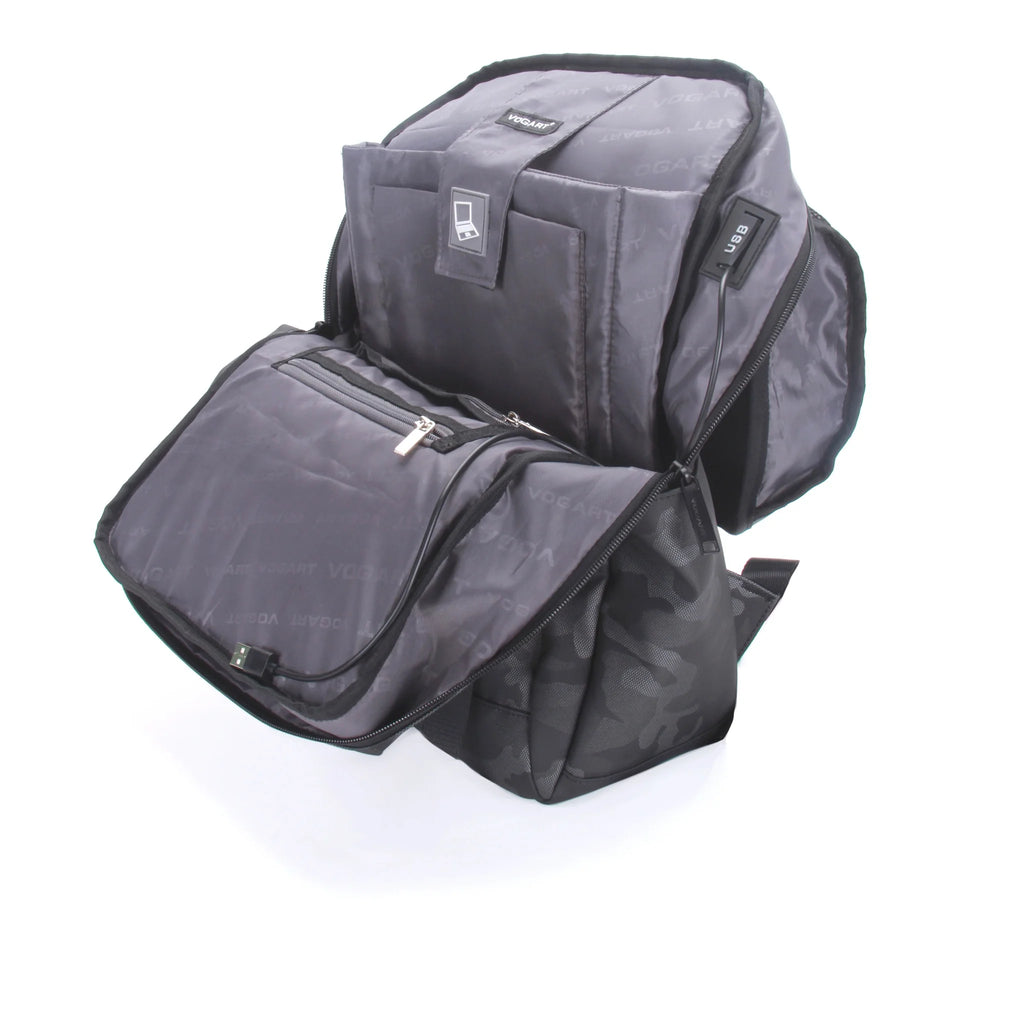 Mochila grande print camuflaje Delta