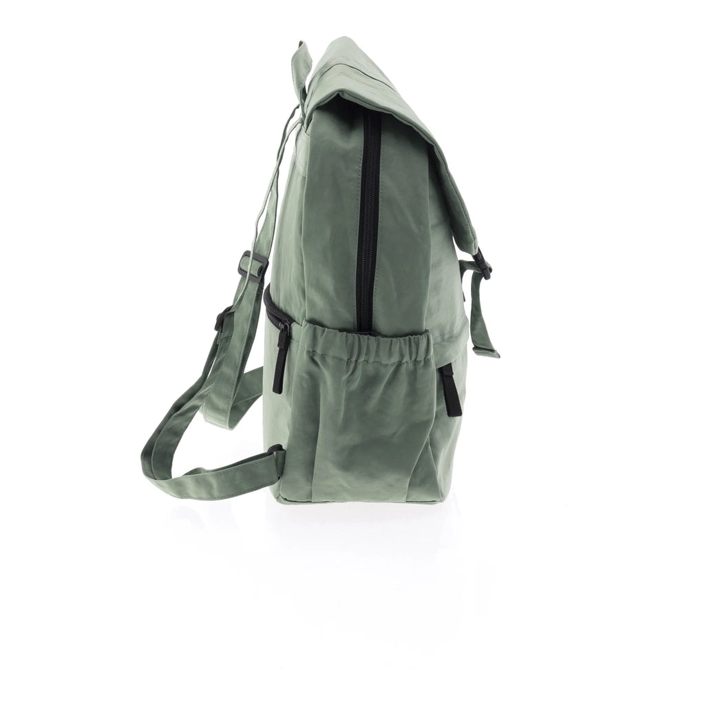 Jade backpack with flap